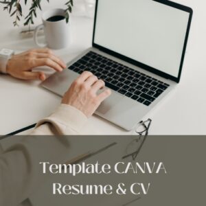 Template CANVA Resume & CV